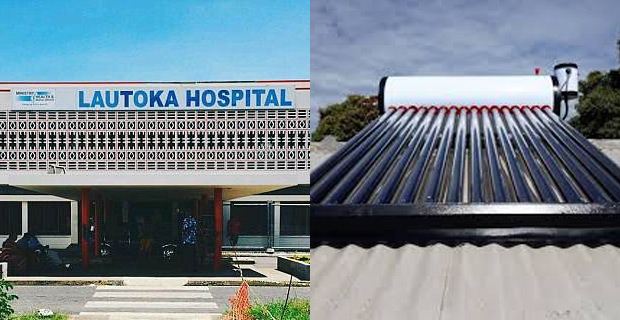 Mothers admitted in Post Natal Ward have full access to hot water through Solar Hot Water System