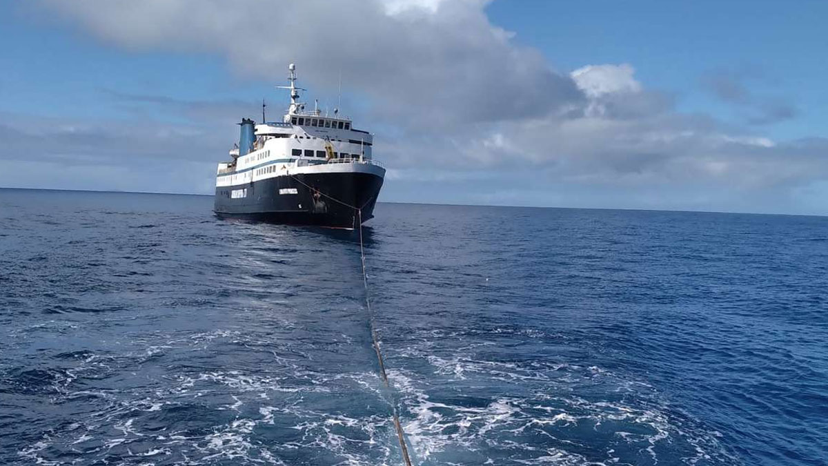 Lomaiviti Princess 1 towed to Savusavu