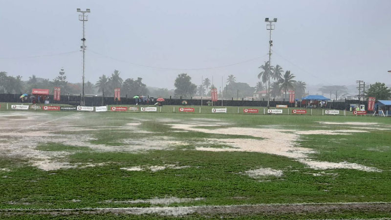 Nadi-Rewa match delayed by an hour due to bad weather