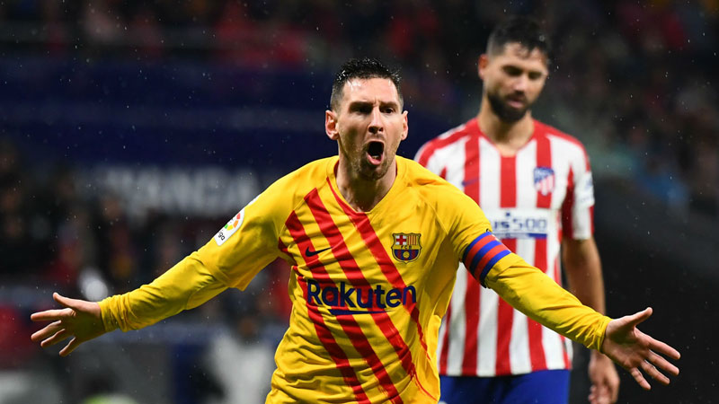 Atletico Madrid beats Barcelona 1-0, shares La Liga table lead with Real Sociedad