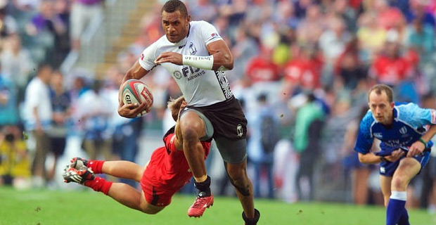 Fiji struggles to beat Russia in their 2nd pool match of Sydney 7s