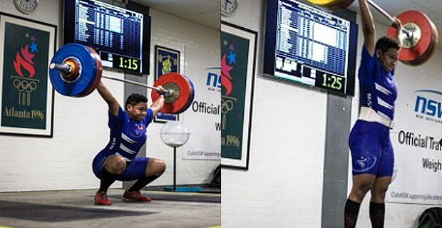 Cikamatana smashes all Australian Junior and Senior records