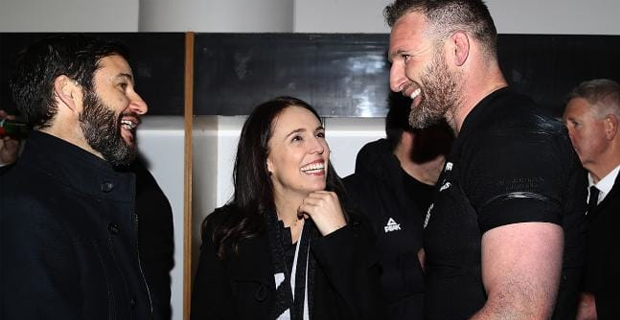 NZ PM laughs at suggestions that govt should pay to stop top All Blacks from going overseas