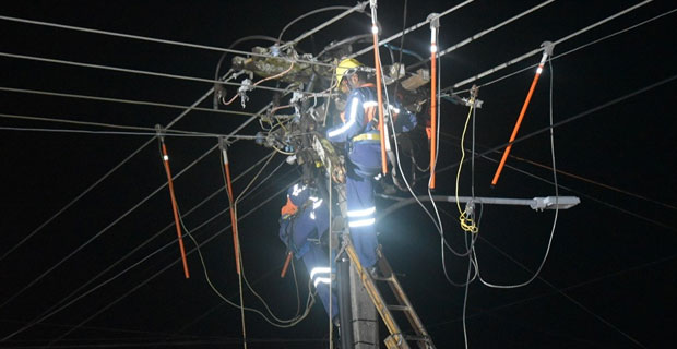 Power in all parts of Vanua Levu restored while some areas in Viti Levu are still without power 