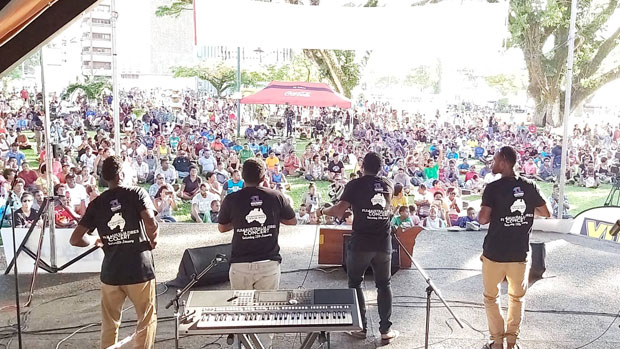 $7,490 raised during the “Fiji 4 Australia Fire Concert” yesterday 