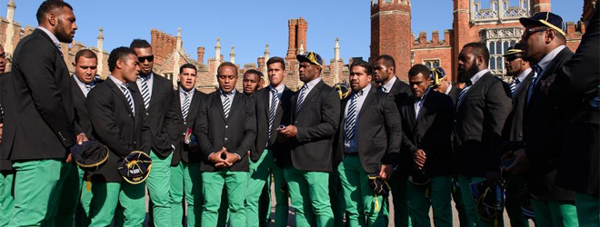 Flying Fijians officially welcomed to RWC