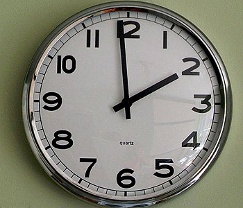 Daylight saving starts today