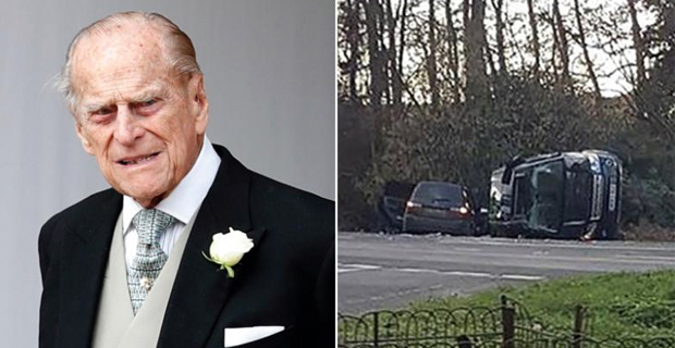 Duke of Edinburgh writes letter of apology to car crash victim