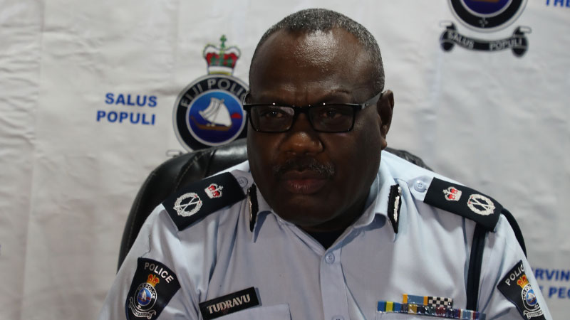 Tudravu tenders his resignation marking the end of his 39 years of service in the Fiji Police Force