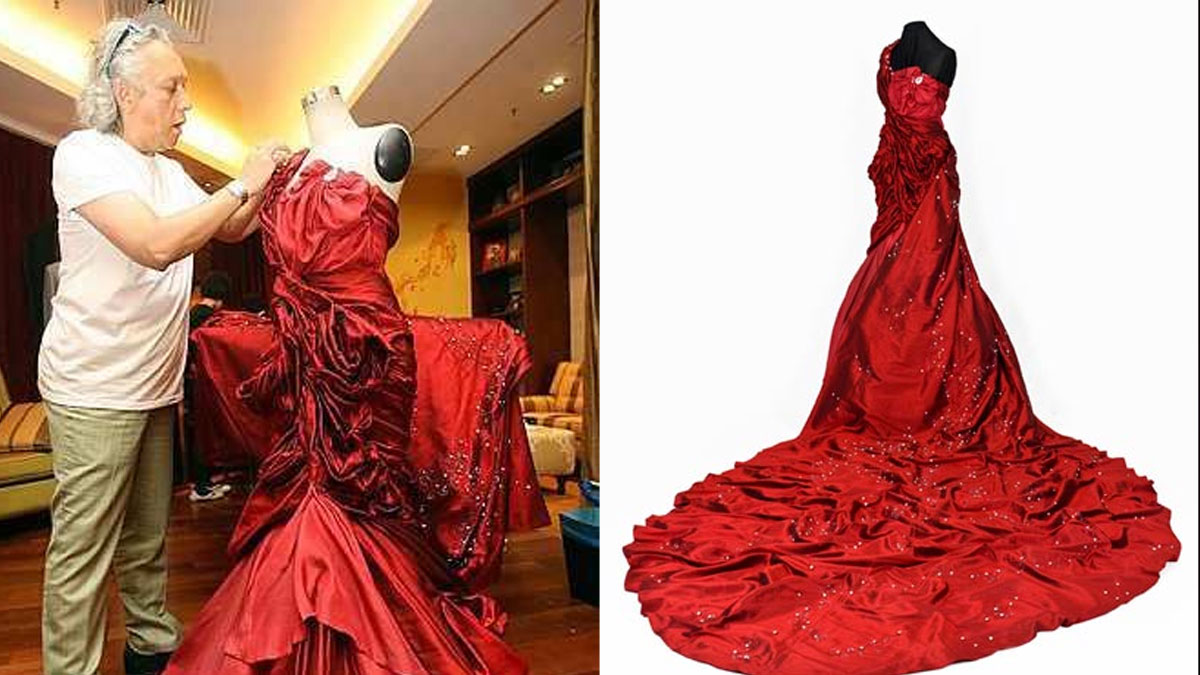 Fifteen Most expensive dresses - Kaleidoscope effect