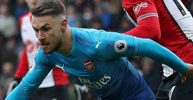 Aaron Ramsey out of action for up to 3 weeks