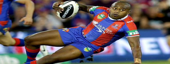 Uateâ€™s line breaks help Knights win against Sharks