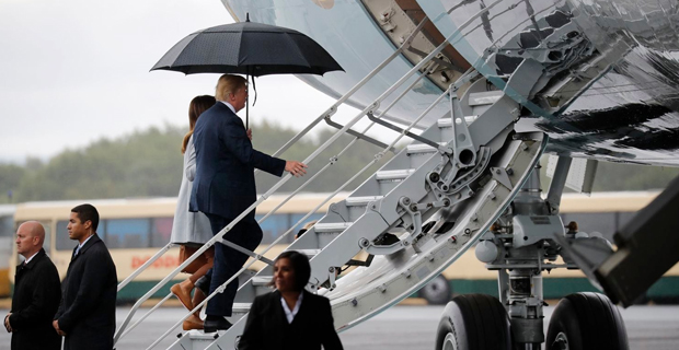 Trump arrives in Finland for summit with Putin