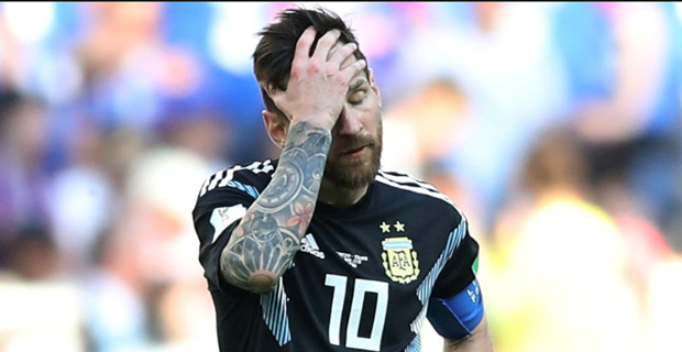 Messi says it hurts after his penalty was saved during Argentina's draw with Iceland