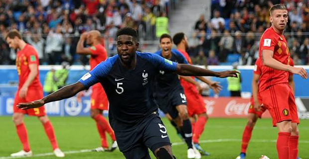 France into 2018 FIFA World Cup final after defeating Belgium 1-0