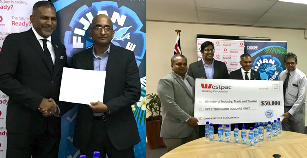 Tourism Ministry receives timely boost from Carpenters Fiji Ltd and Vodafone Fiji
