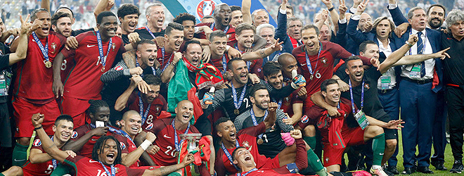 Portugal win EURO 2016 Championship