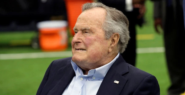 George Bush Senior hospitalised