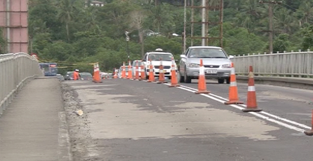 Some ground conditions have delayed the replacement of the Tamavua-i-Wai Bridge - Moore