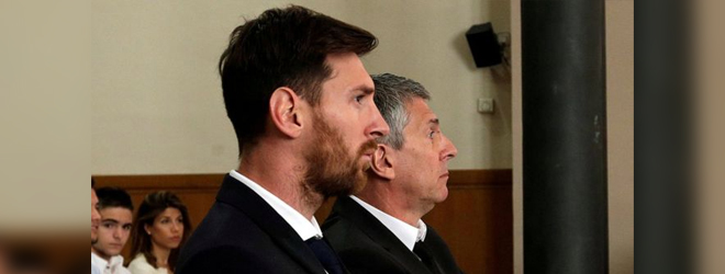 Messi sentenced to 21 months for tax fraud 