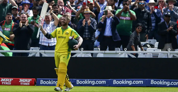 David Warner hits century as Australia return to table top with win over Bangladesh