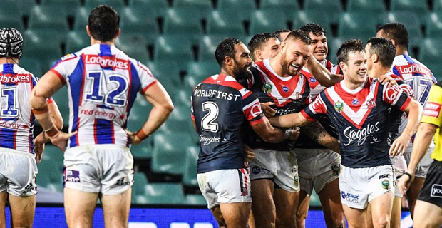 Roosters thrash Knights 38-8 