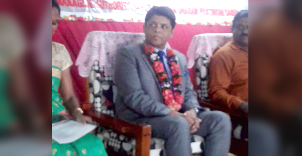 Groundbreaking ceremony for 2 new classrooms at Pandit Shreedhar Maharaj College