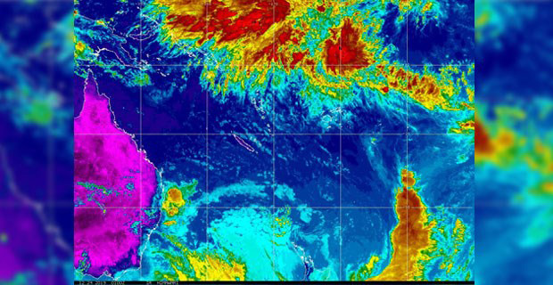 Low pressure system to the far north of Fiji upgraded to a Tropical Disturbance 