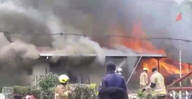 12 people homeless after 2 houses destroyed in a fire 