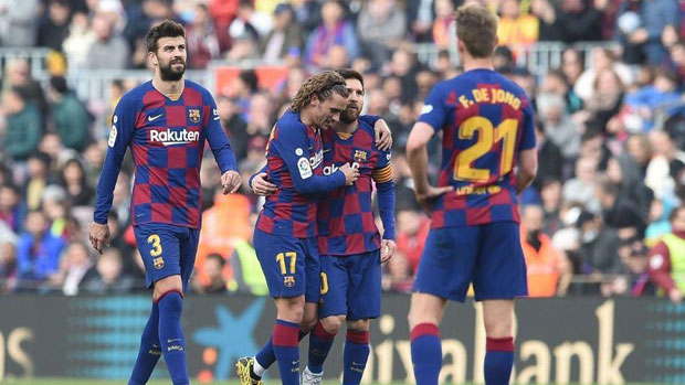 Barcelona level with Real Madrid on La Liga table after beating Getafe