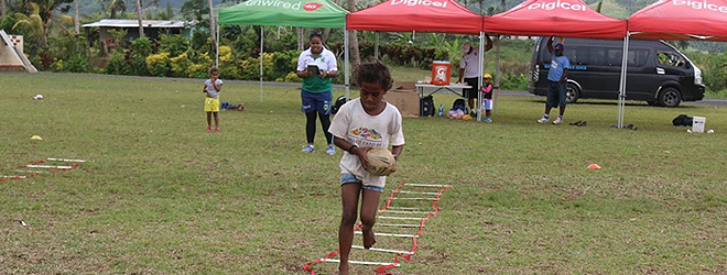 Over 40 children benefit from NRL clinic