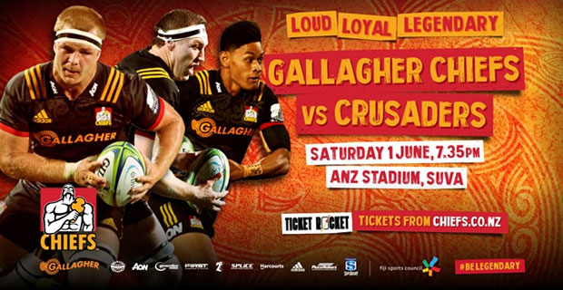 Chiefs and Crusaders expected to arrive on Wednesday for Super Rugby match 