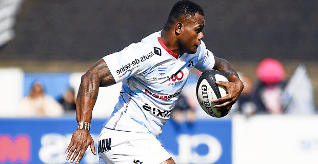 Vakatawa scores a try to help Racing 92 beat Leicester Tigers
