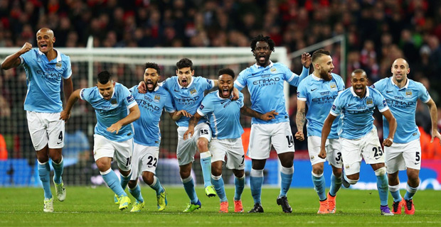 Manchester City now 16 points ahead of Man United 