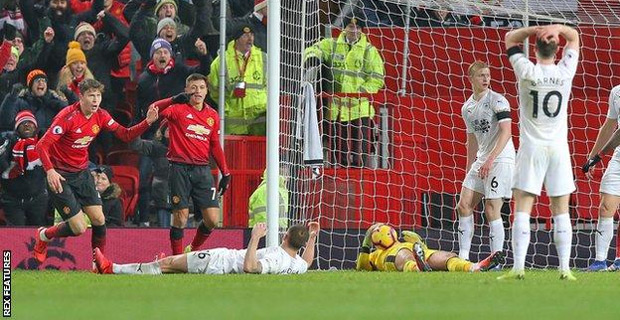 Man Utd recover from 2-goal deficit against Burnley and keep unbeaten run going
