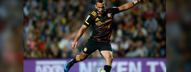 Cruden to retain kicking duties despite Chiefs loss in Fiji 
