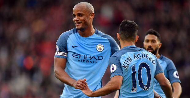 Aguero and Kompany could return for Man City against Wolves