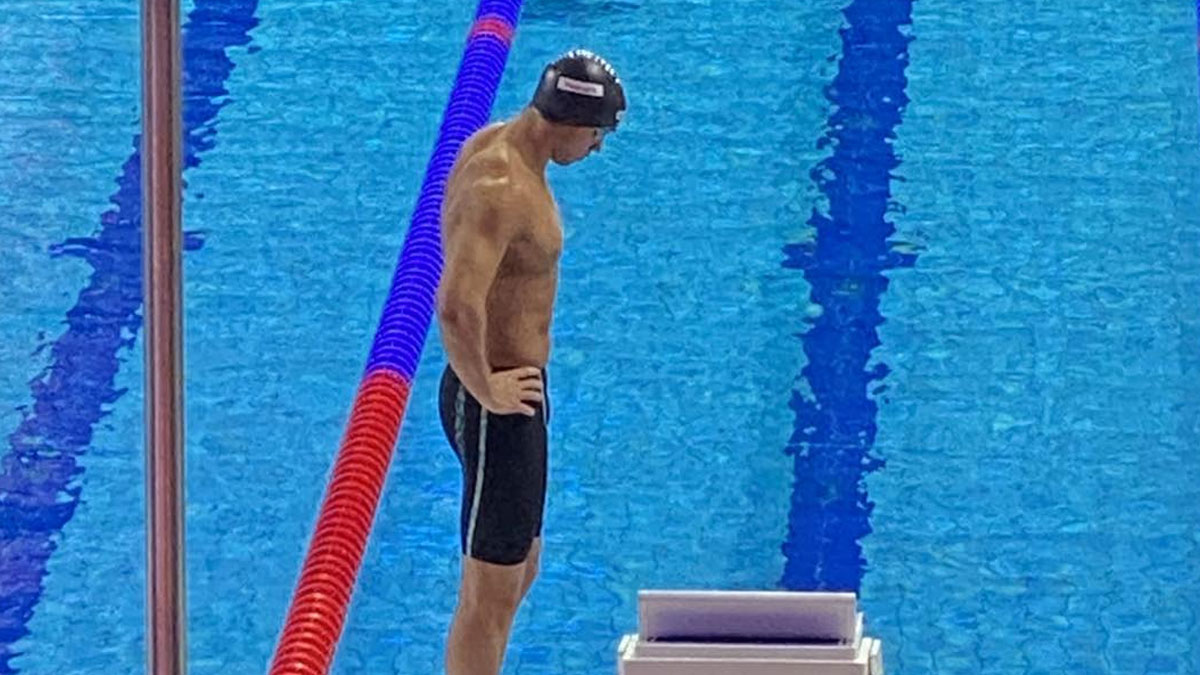 Young breaks Fiji National Swimming record in World Championship, moves up to 33rd in World rankings