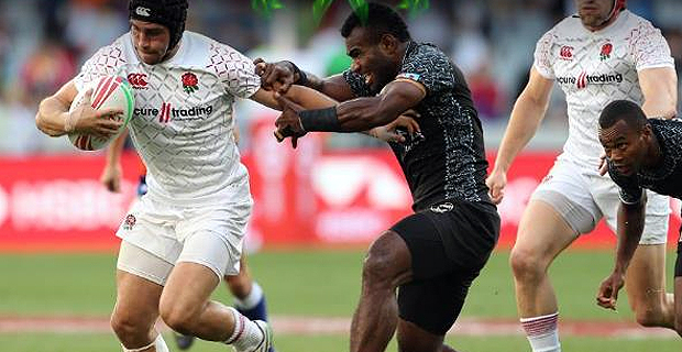 Fiji to face Spain in the cup quarterfinal after edging England 21-19