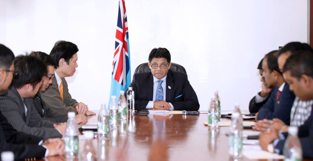 Waterways Ministry and Yachiyo Engineering sign agreement for the Nadi River Flood Control Project