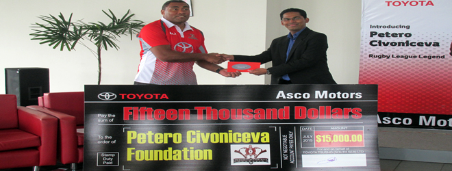 Civoniceva selected as Toyota's new brand Ambassador in Fiji