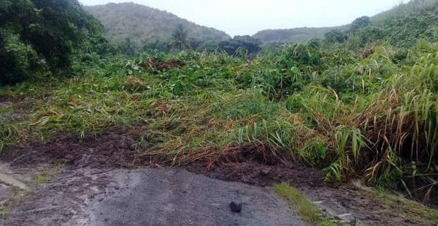 Natewa Road and Siberia Road in Vanualevu closed off due to landslide