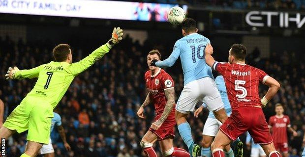 Manchester City beats Bristol City in 1st leg of Carabao Cup semifinal
