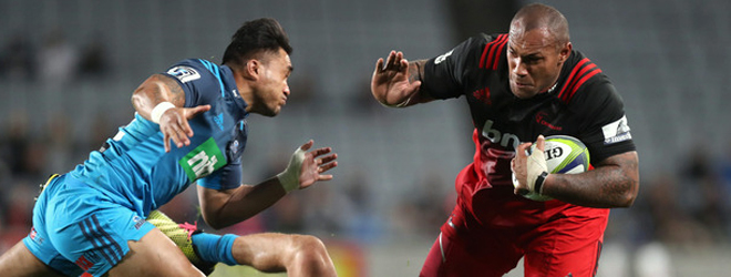 Crusaders edge Blues to top Super Rugby table