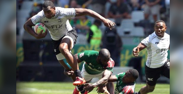Fiji 7s team defeats Kenya 38-7