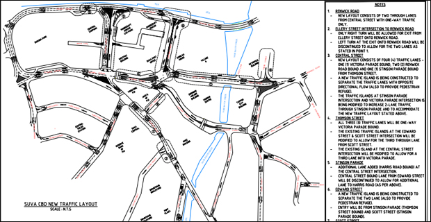 FRA undertaking changes to Suva City traffic movements after opening of Stinson Parade Bridge
