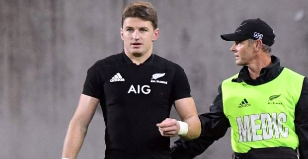 Barrett to start at No.10 for the All Blacks
