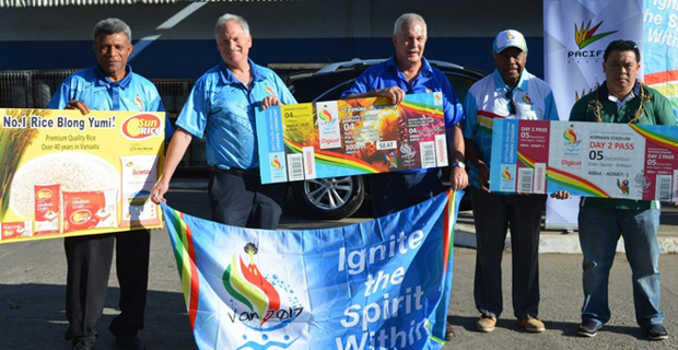 Ticket prices for Pacific Mini Games unveiled