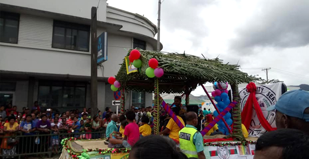 Festival of the Friendly North float procession brings Labasa Town to a standstill 