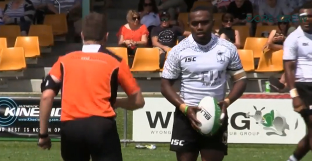 Fiji Babas thrash Aussie Uni 7s to book quarterfinal spot at Central Coast 7s
